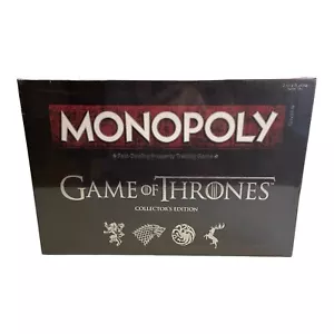 Monopoly Game of Thrones Collector's Edition gioco da tavolo completamente sigillato nuovo - Foto 1 di 4