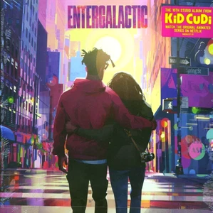 KID CUDI "ENTERGALACTIC" (SOUNDRACK) (HOT PINK) BRAND NEW! SEALED LP! (MINT) - Picture 1 of 2