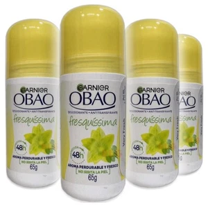 Garnier OBAO FRESQUISSIMA 48H Deodorant Antiperspirant Deodorants Roll-Ons 4Pack - Picture 1 of 1