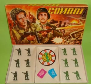 VTG RARE 'ΜΑΧΗ' COMBAT GREEK BOARD GAME TV WAR SERIES GREECE 1970's - Picture 1 of 15