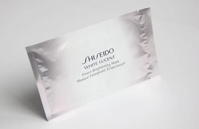 Shiseido White Lucent Power Brightening 1 Mask Regular Size Sealed Pack W/O Box - Image 1 of 2