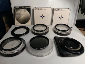 Vintage 52mm Assorted Camera Lens Filters Adapters - Picture 1 of 7
