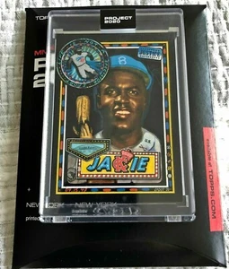 2020 Topps Project 2020 Jackie Robinson 1952 by EFDOT #114 UK IN HAND - Picture 1 of 1
