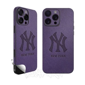 Phone Skin/Wrap For iPhone, Samsung & Android Purple leather Finish Phone Skin - Picture 1 of 7
