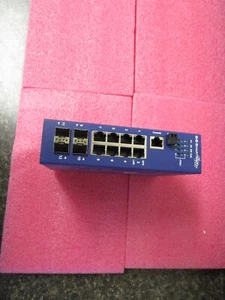 NEW! ADVANTECH B+B SmartWorx Industrial PoE+ Ethernet Switch ESWGP512-4SFP-7 - Picture 1 of 8