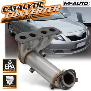 Catalytic Converter Exhaust Header Manifold For 2007-2011 Toyota Camry 2.4L - Picture 1 of 12