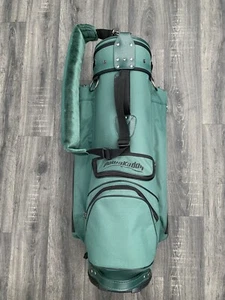 Powakaddy Golf Club Cart/Carry Bag With Padded Shoulder Strap & Rain Hood Green - Picture 1 of 24