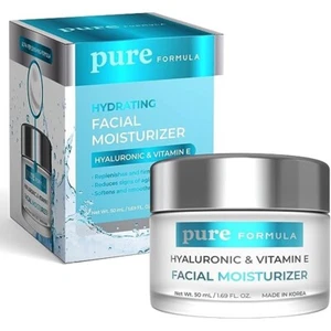 Crema hidratante para ojos Pure Formula con ácido hialurónico e hinchazón de vitamina E 1 oz - Imagen 1 de 5