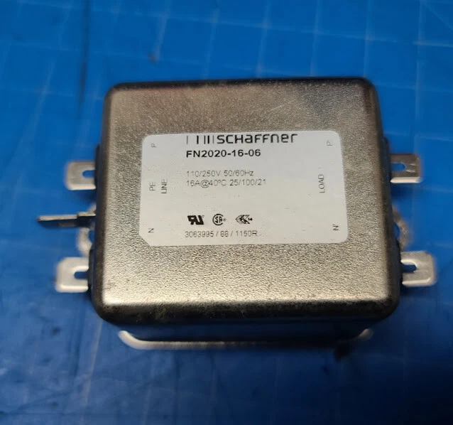 Schaffner Single Phase EMC/EMI 16 A 250V DC Line Filter FN2020-16-06 - Image 1 of 1