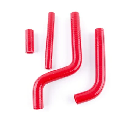 Manguera de radiador de silicona roja para Yamaha YZ125/YZ250 1996 1997 1998 1999 2000 2001 Foto 1 de 4