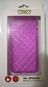 WOW Premium Schutzhülle Soft Gel Silikon Case Cover iPhone 5 Lila - Bild 1 von 1