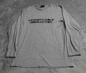 Kenneth Cole Reaction Sweater Men's XL Gray Pullover Long Sleeve Casual! - Picture 1 of 9