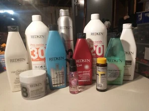 lot of 11 Redken hair care products shampoo conditioner cream gels PLEASE READ - Picture 1 of 19