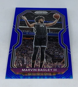 2020-21 Prizm Marvin Bagley III Blue Prizm REFRACTOR #152/199 - Picture 1 of 4