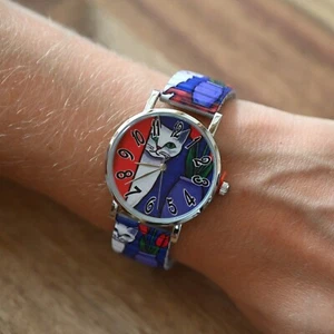 Montre Ernest chat blanc - Photo 1/2