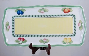 Villeroy & Boch French Garden Fleurence rectangular sandwich dish 34 cm x 17 cm - Bild 1 von 11