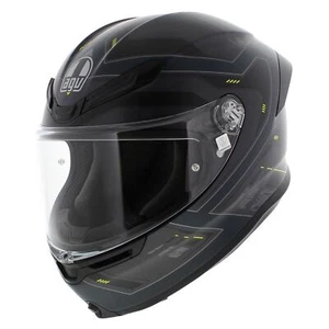 AGV K6 S Enhance helmet matt grey yellow fluo - Picture 1 of 8