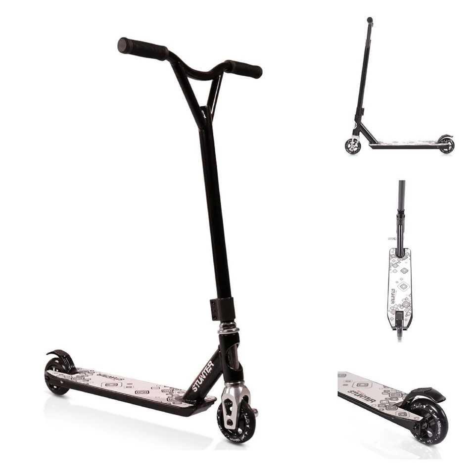 Byox Kinderroller Stunter Aluminium PU Räder ABEC-9 Lenker 360° drehbar Bremse - Bild 1 von 1