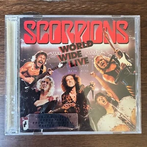 SCORPIONS - WORLD WIDE LIVE (CD) 1985 / 1997!!! RARE!!! POLYGRAM / P2-34788 - Picture 1 of 3