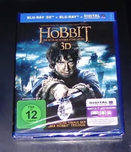 The Hobbit The Battle of the Five Armies 3D Blu Ray + Blu Ray New & OVP - Picture 1 of 4