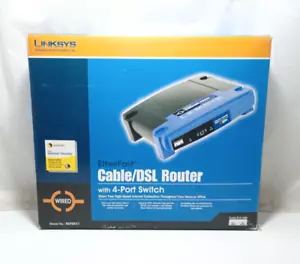 Cable/DSL enrutador Linksys BEFSR41 con conmutador de 4 puertos - Imagen 1 de 5