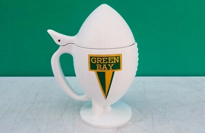 Taza con tapa Green Bay Packers Beer Stein FÚTBOL forma años 60 era Lombardi Foto 1 de 4