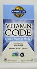 Garden of Life Vitamin Code Men 50 & Wiser 240 Capsules Whole Food Multivitamin