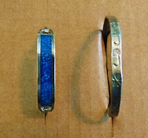 2 Mexiican Silver Bracelets 31 grams ~ READ! - Picture 1 of 6