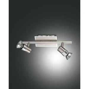 Fabas Luce Faretti da soffitto 2 lampadine Alice Nichel 50W - Foto 1 di 3