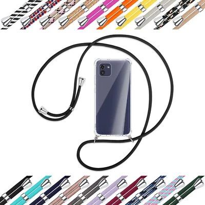 Collana (A) per Samsung Galaxy A03 Cover Custodia con Catena - Immagine 1 di 4