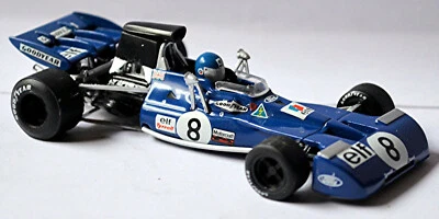 Tyrrell 004 Elf French G.P.1972 #8 Patrick Depailler 1:43 Quartzo 4065 - Immagine 1 di 4