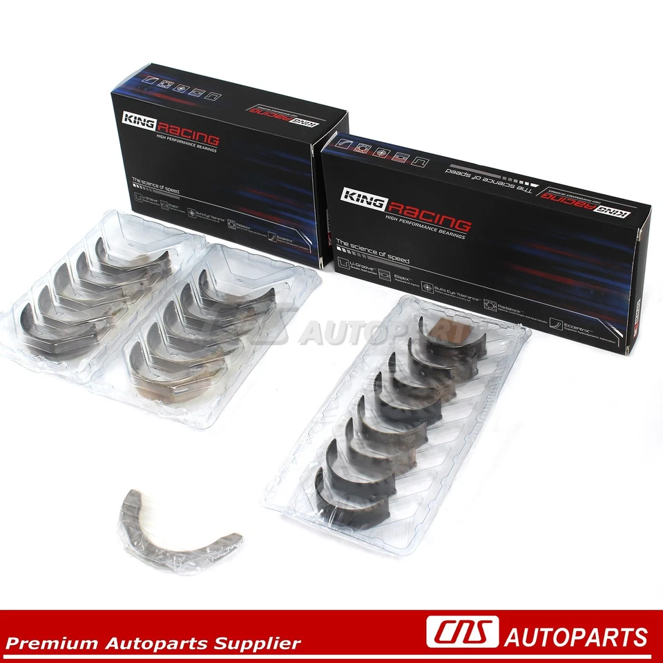 KING "XP" Race Main Rod Bearing Set 98-02 Honda Accord 2.3L F23A F23A1/A4/A5/A7 Foto 1 de 2