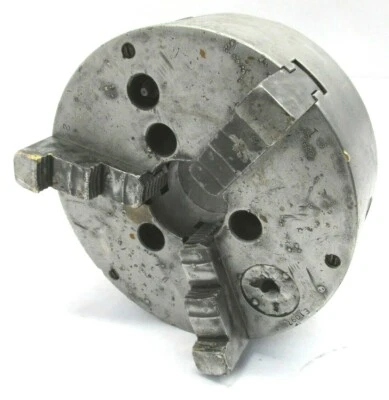 HORTON 8 英寸三爪 LATHE CHUCK 带 PLAIN 后部安装 — 第 1/4 张图片