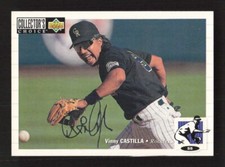 1994 Collector's Choice Silver Signature  Vinny Castilla #74 Colorado Rockies