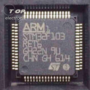 1/2/5/10/50PCS STM32F103RET6 STM32F1 LQFP-64 STM32F103 32-bit MCU FLASH L3DE - Picture 1 of 2