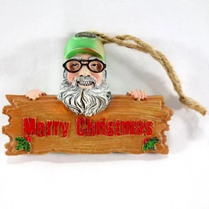 2013 Duck Dynasty Uncle Si Merry Christmas Hanging Ornament - Picture 1 of 7