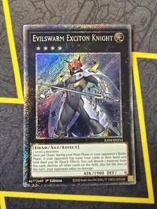 Evilswarm Exciton Knight - RA04-DE212 - Platinum Secret Rare - 1. Auflage - Yugioh - Bild 1 von 1