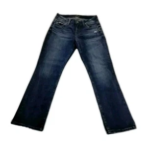 Jeans argento Elyse Capri donna taglia 2 invecchiato  - Foto 1 di 14