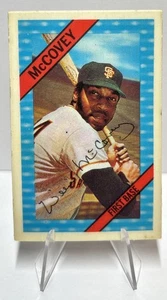 WILLIE MCCOVEY 1972 KELLOGG'S SAN FRANCISCO GIANTS ERROR CARD#7 HR 360 - Picture 1 of 2