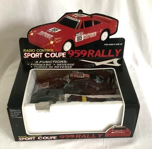 Vintage RC Sport Coupe 959 Rally ROTHMANS 1:18 Mde Korea *NIB*Never Out Of Box! - Picture 1 of 8