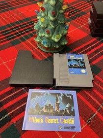 NES Milon&rsquo;s Secret Castle 1988, Tested Original Owner Cartridge/Sleeve/Manual
