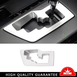 Central Console Gear Shift Frame Trim Fit For Toyota RAV4 2013-2018 Matte Silver - Picture 1 of 18
