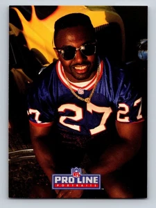 1993 Classic Pro Line Portraits - Rodney Hampton #489 - Picture 1 of 2