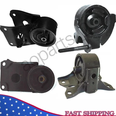 Motor Motor y montaje de transmisión 4 piezas con sensor 95-01 para Nissan Máxima 3,0 L para auto. Foto 1 de 4
