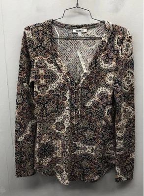 Top túnica William Rast para mujer nuevo con etiquetas cachemir tejido térmico con cordones talla M Foto 1 de 4