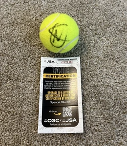 Novak Djokovic Signed Autographed Tennis Ball Wimbledon Olympics GOAT - JSA COA - Picture 1 of 2
