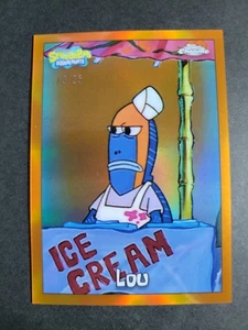 Lou 2025 Topps Chrome Spongebob Orange Refractor /25 - Bild 1 von 2