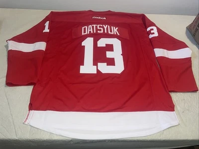 Camiseta deportiva Pavel Datsyuk Detroit Red Wings Reebok para hombre XXl cosida limpia vintage NHL Foto 1 de 4