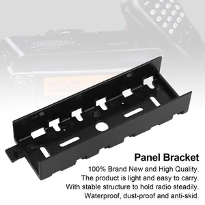 Black Plastic Ft8900 Panel Mount Bracket For Ft-8800 Ft-8800R Ft-8900 Car Radio - Picture 1 of 11