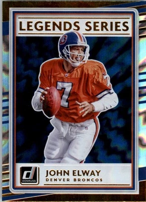 2020 Donruss The Legends Series #13 John Elway - FB - Image 1 of 2